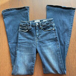 FRAME Denim Le One Flare TALL 33" Inseam Size 0